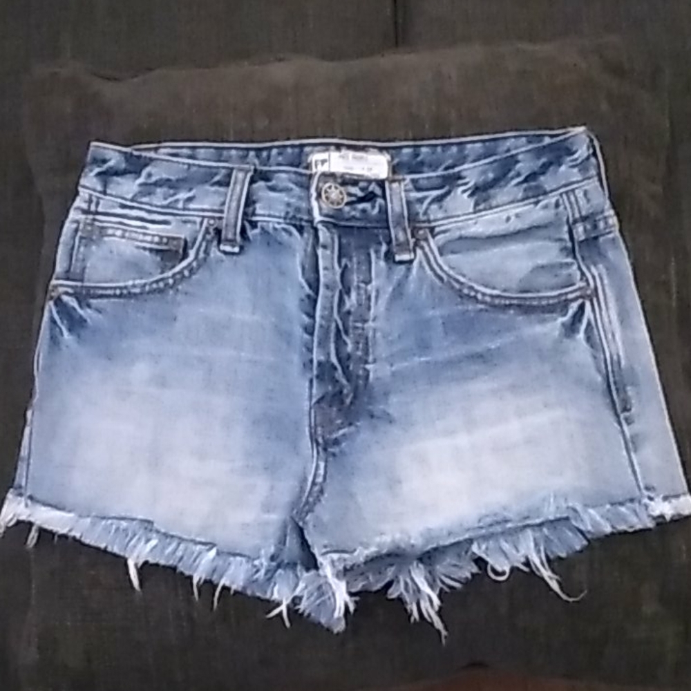 Free People Denim Cut Off Shorts